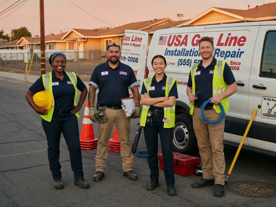 Gas Line Installation company in Clemmons, NC